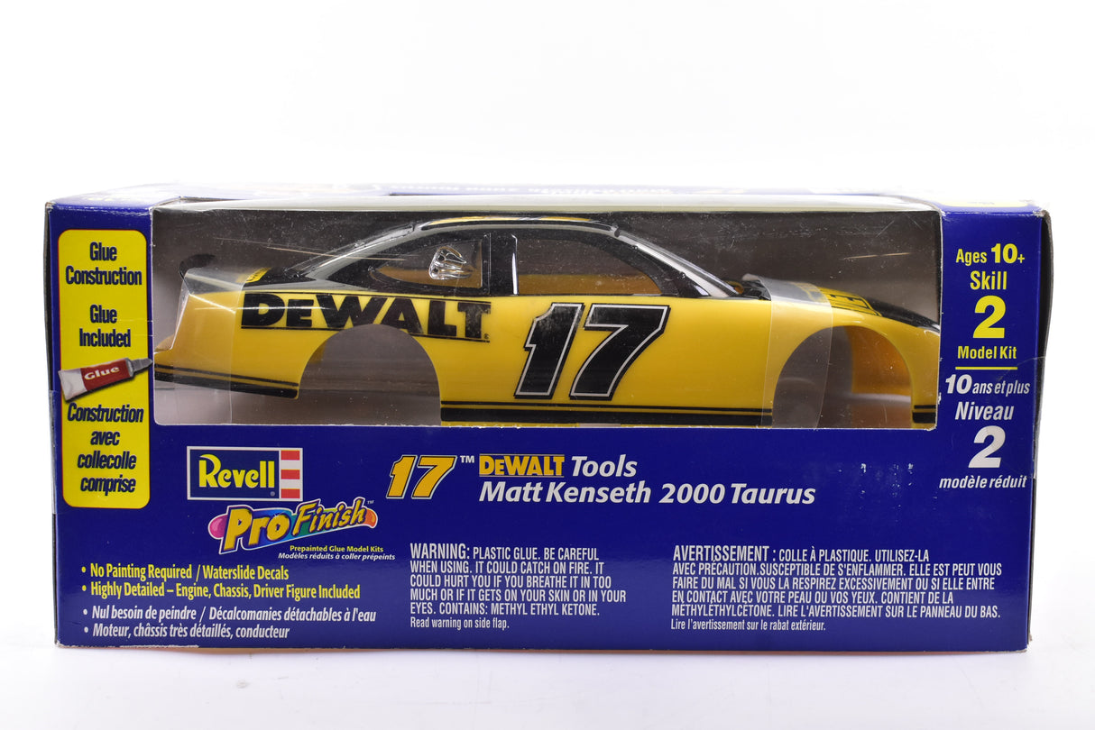 Vintage | 17 DeWalt Tools Matt Kenseth 2000 Taurus 1:24 Scale | 85-1657 | Revell