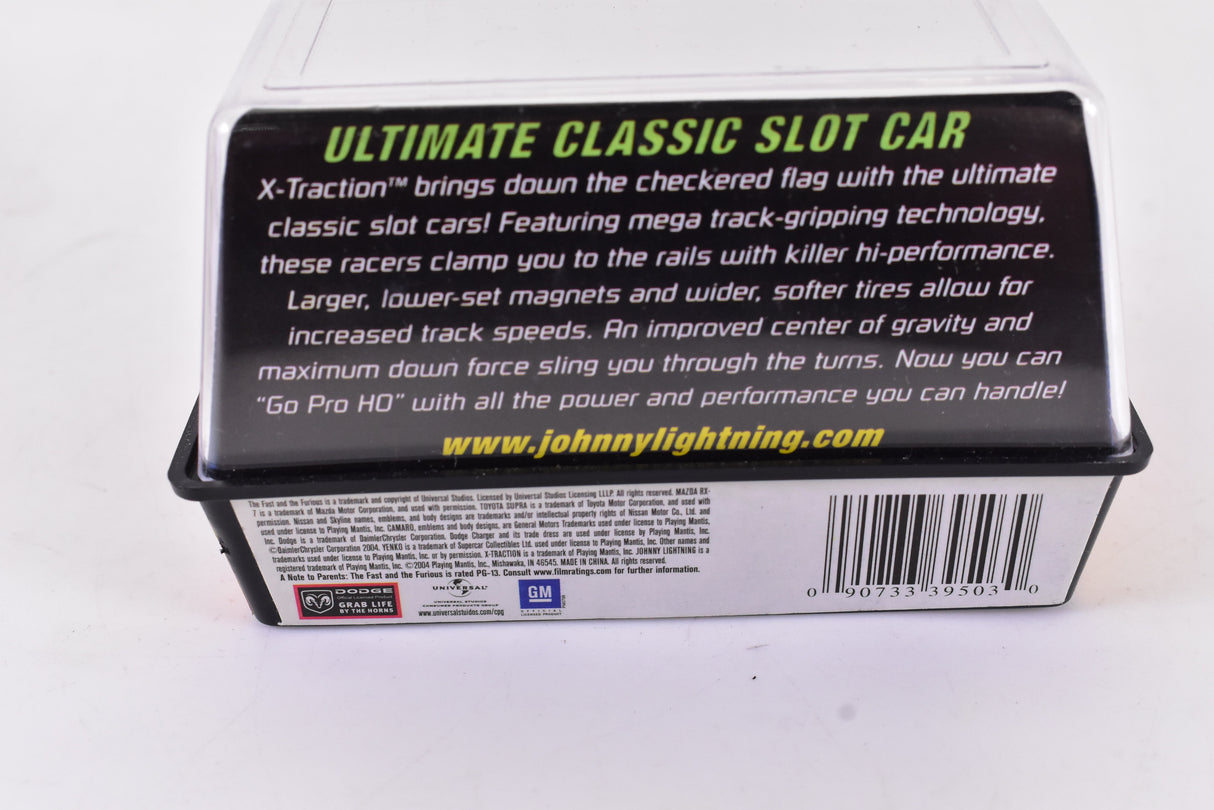 Toyota Supra Gold Xtraction Chassis Ho Scale Racer | Auto World