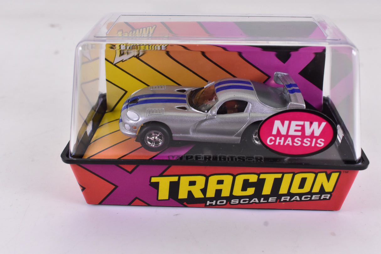 Viper GTS-R Sliver Xtraction Chassis Ho Scale Racer | Auto World