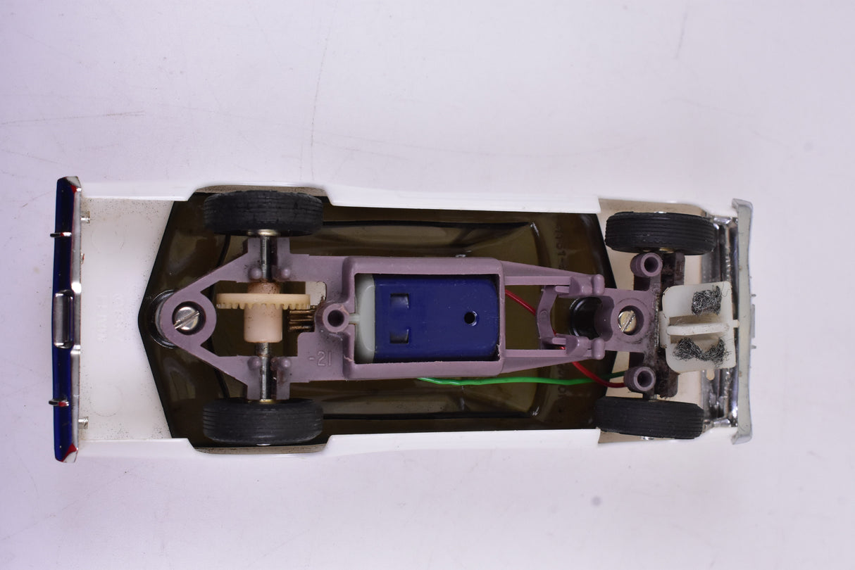 1966 Dodge Coronet White 1/32 Slot Car | 1126-1 | Eldon