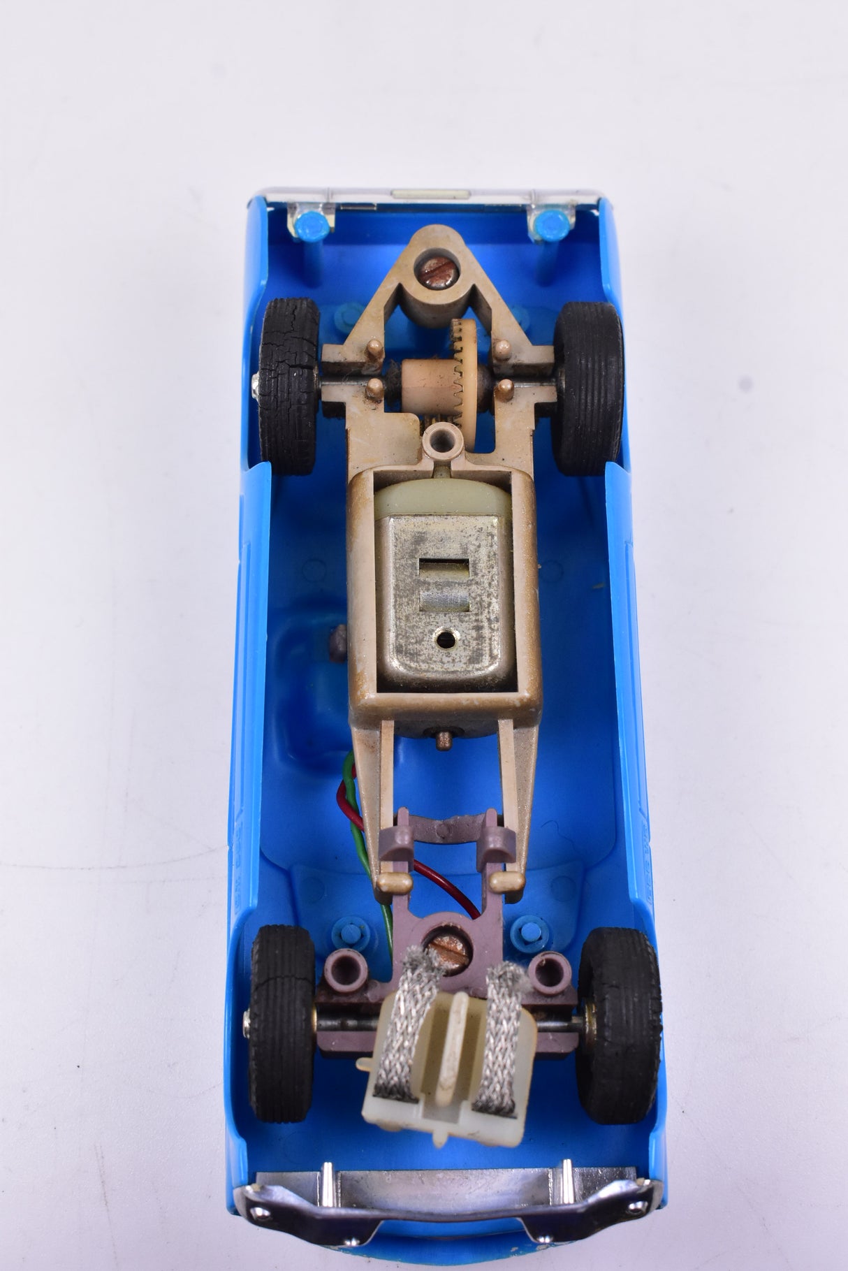 1965 Ford Mustang Blue 1/32 Slot Car | 1243-11 | Eldon