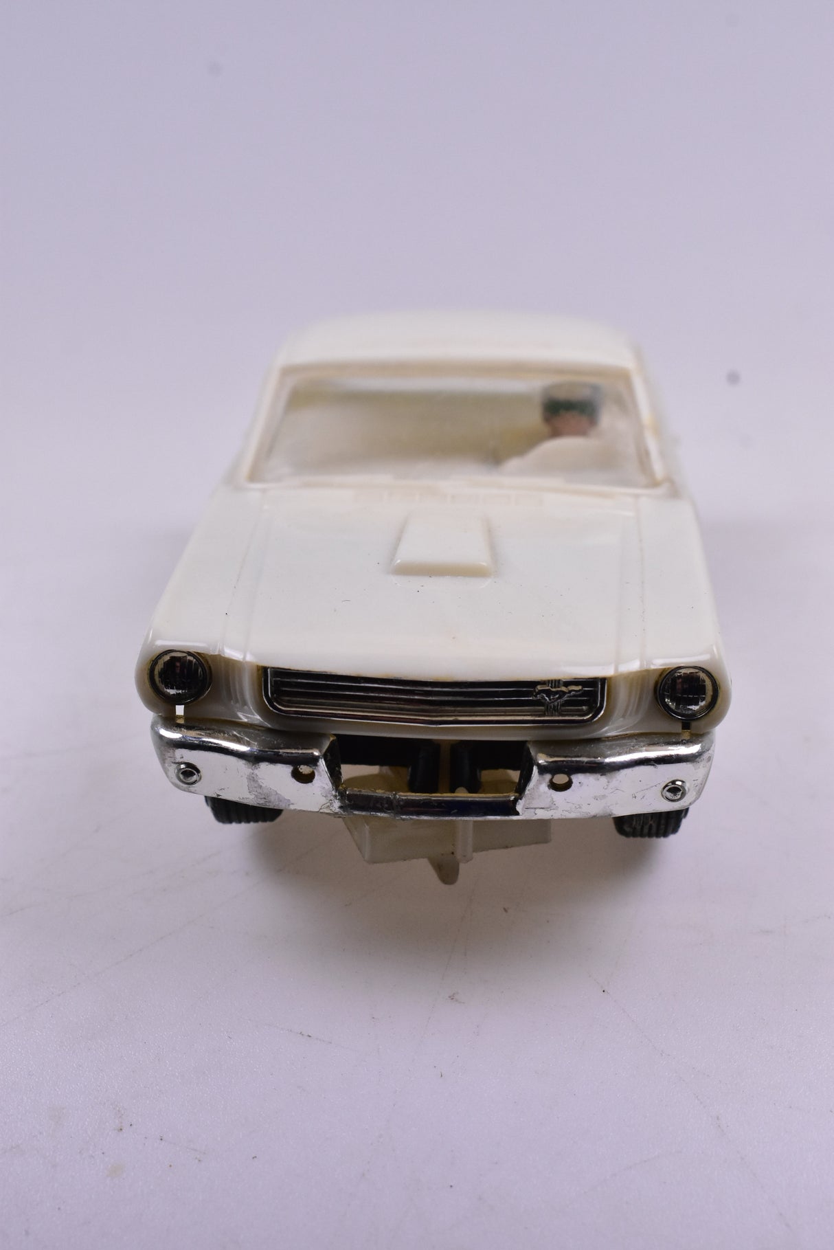1965 Ford Mustang White 1/32 Slot Car | 1243-11 | Eldon
