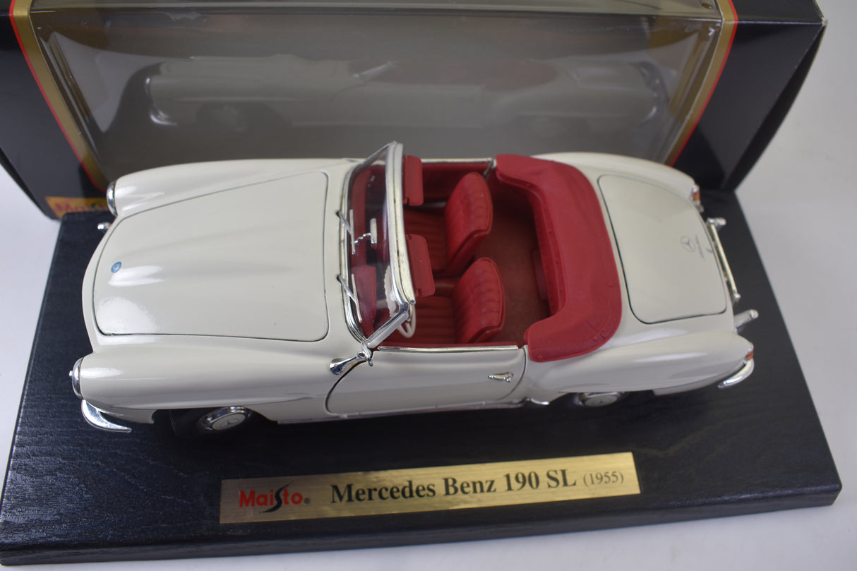 Second Chance Mercedes Benz 190 SL ( 1955 ) Special Eition 1:18 Scale | 46629 | Maisto