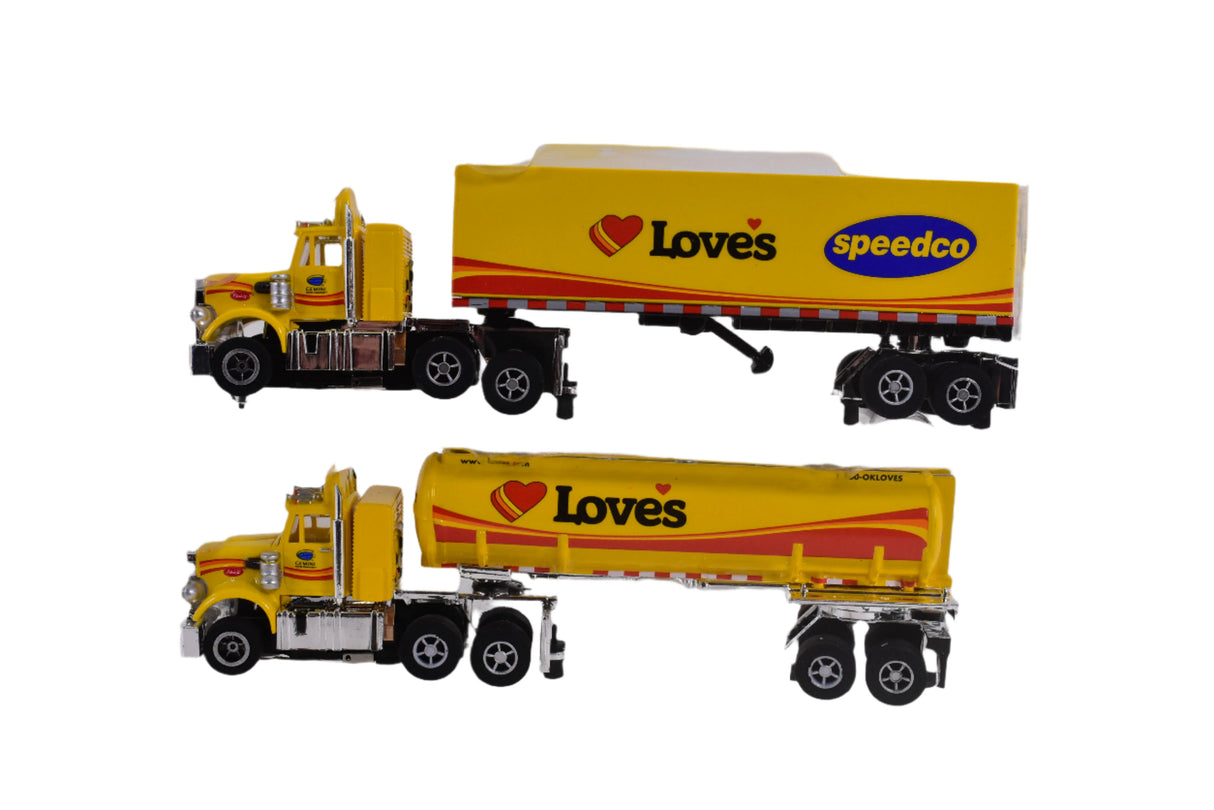 Loves keep America Truckin' Across America 14.5 ' Slot Car Set | CP8159 | Auto World