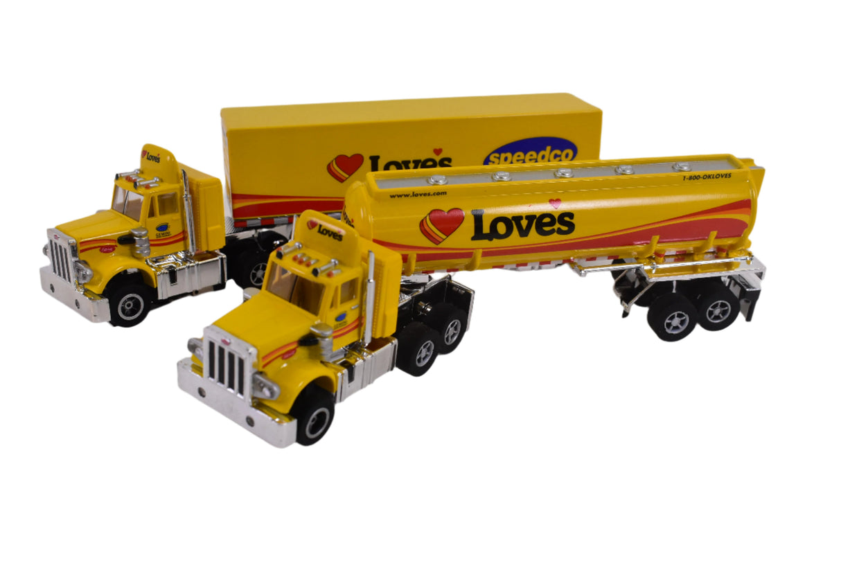 Loves keep America Truckin' Across America 14.5 ' Slot Car Set | CP8159 | Auto World