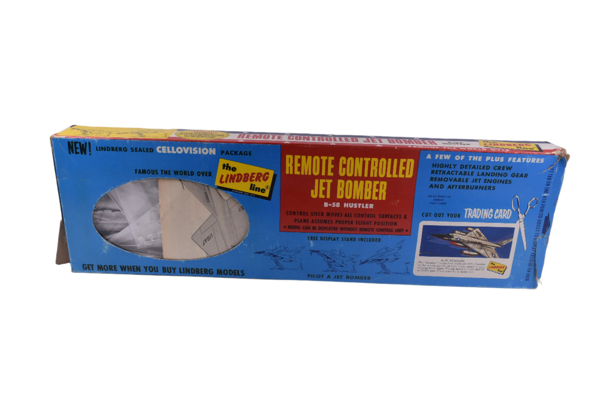 Remote Controlled B-58 Hustler Bomber Opened Kit Scale | 551 | The Lindberg Line