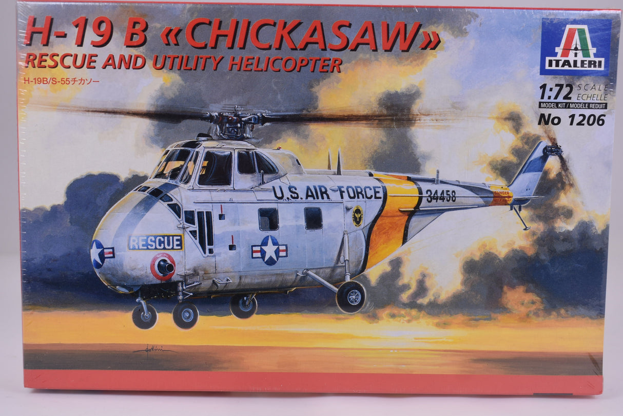 H-19 B << Chickasaw>> Rescue and Utility Helicopter 1/72 | 1206 | ITALAEREI