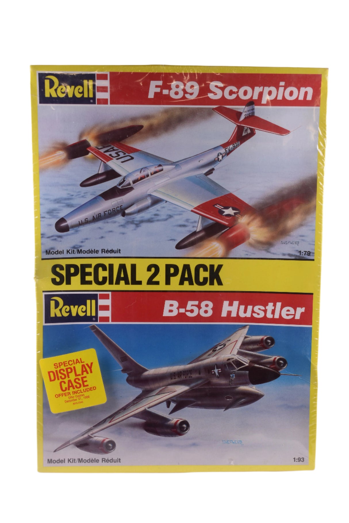Vintage | Special 2 Pack F-89 Scorpion and B-58 Hustler 1/93 | 8912 | Revell