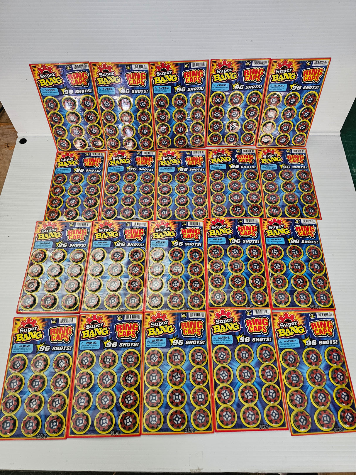 8 Shot 24 Ring Caps 192 Single Action Shots | 936| Super Bang