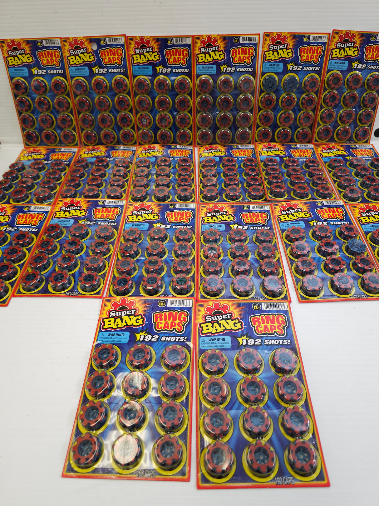 8 Shot 24 Ring Caps 192 Single Action Shots | 936| Super Bang