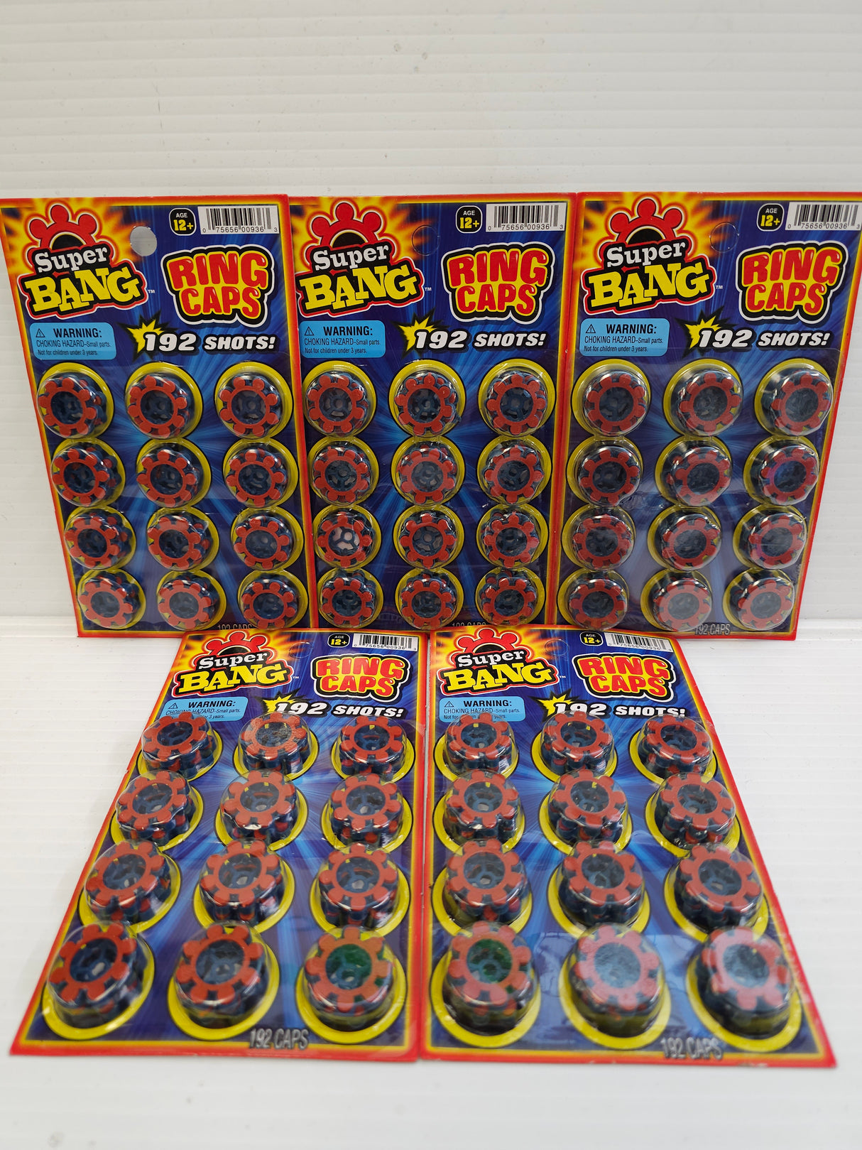 8 Shot 24 Ring Caps 192 Single Action Shots | 936| Super Bang