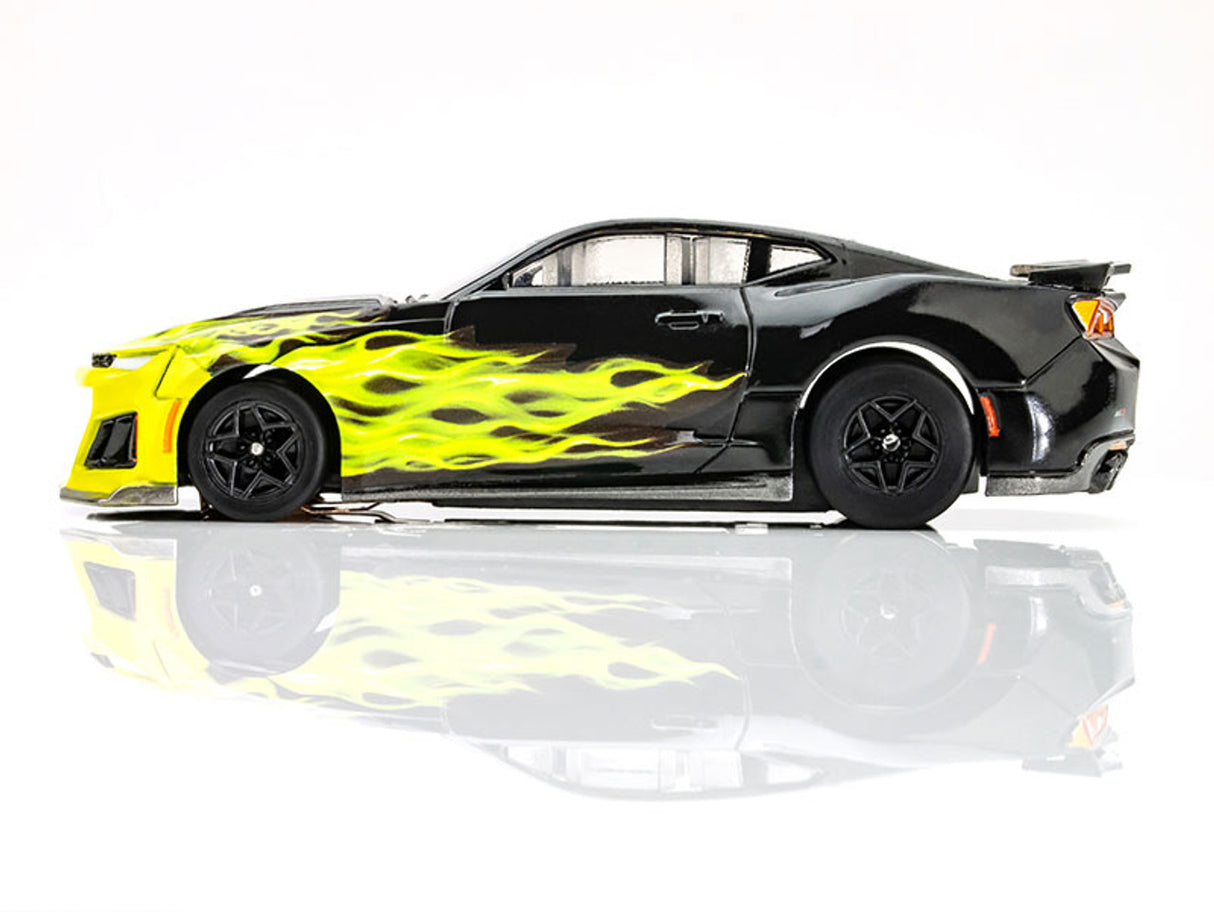 2021 Chevy Camaro ZL1 Wildfire Black-Lime Flame | 22060 | AFX/Racemasters