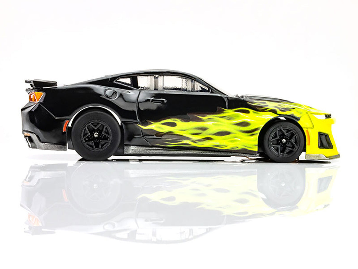 2021 Chevy Camaro ZL1 Wildfire Black-Lime Flame | 22060 | AFX/Racemasters