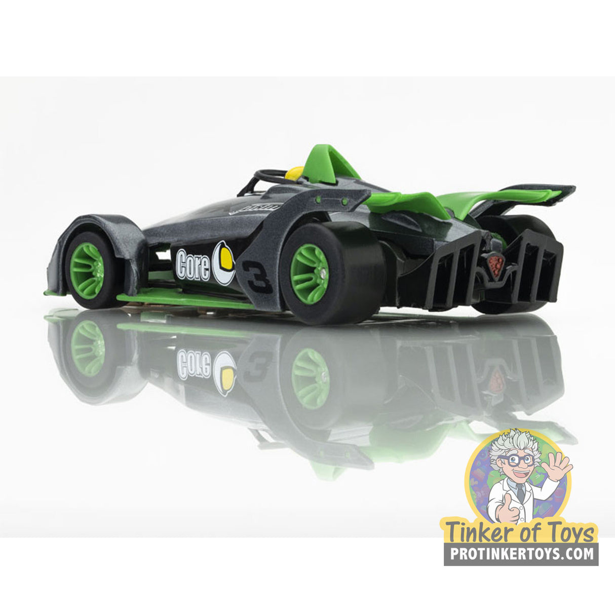 Formula N #3 Silver/Green | 22064 | AFX/Racemasters