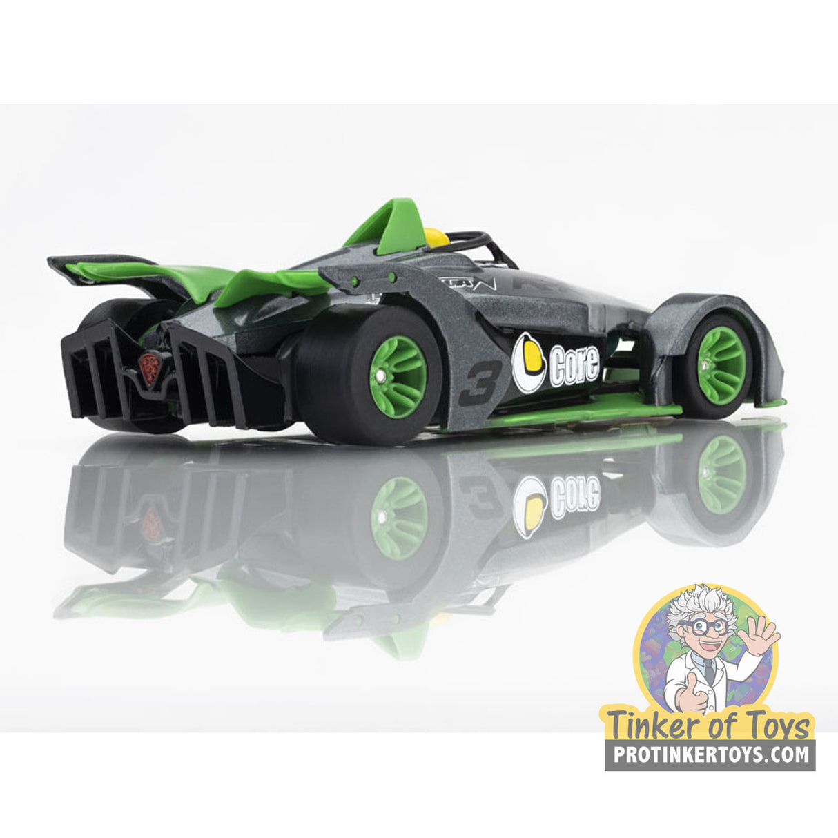 Formula N #3 Silver/Green | 22064 | AFX/Racemasters