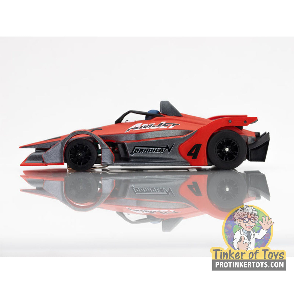 Formula N #4 Red/Gray | 22066 | AFX/Racemasters