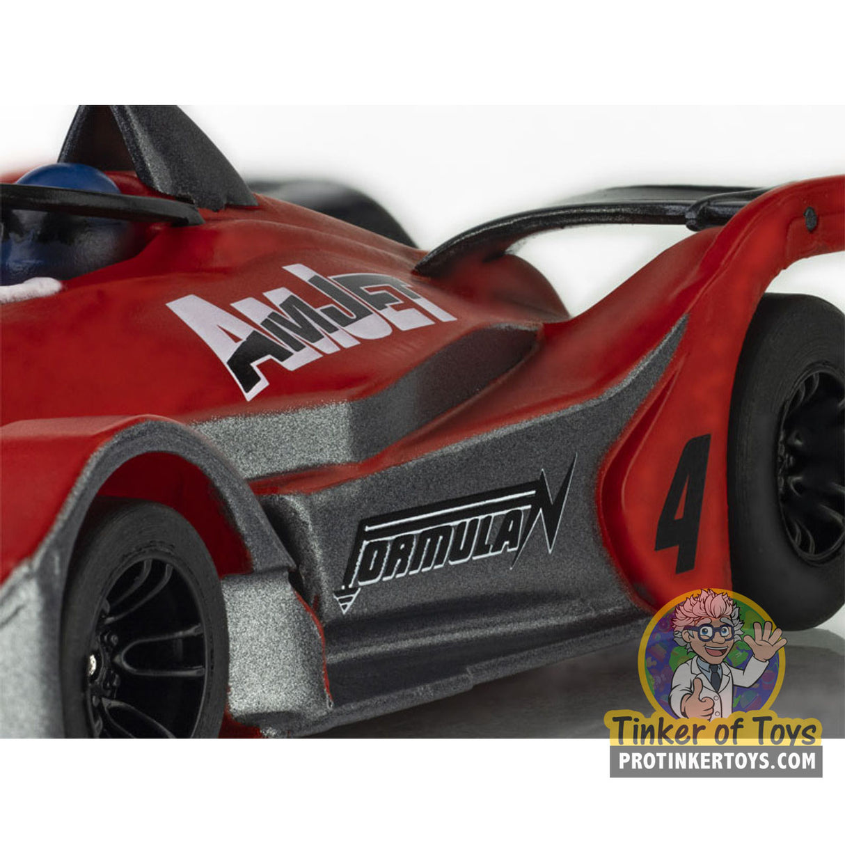 Formula N #4 Red/Gray | 22066 | AFX/Racemasters