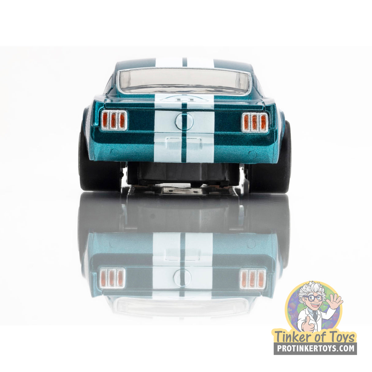 Shelby GT350R 1965 Donohue White Blue | 22071 | AFX/Racemasters