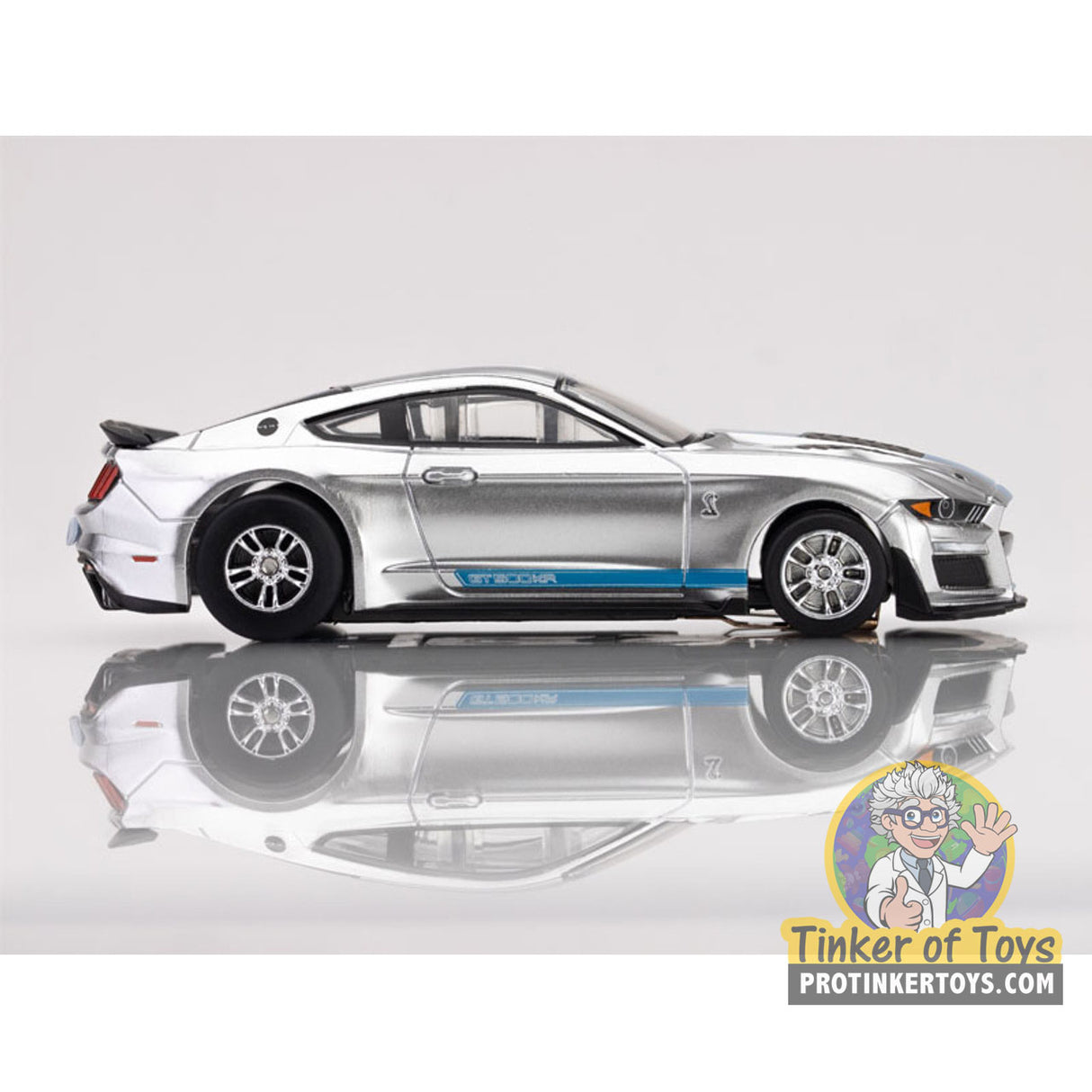 2022 Shelby Mustang GT500KR Silver/Blue | 22099 | AFX/Racemasters