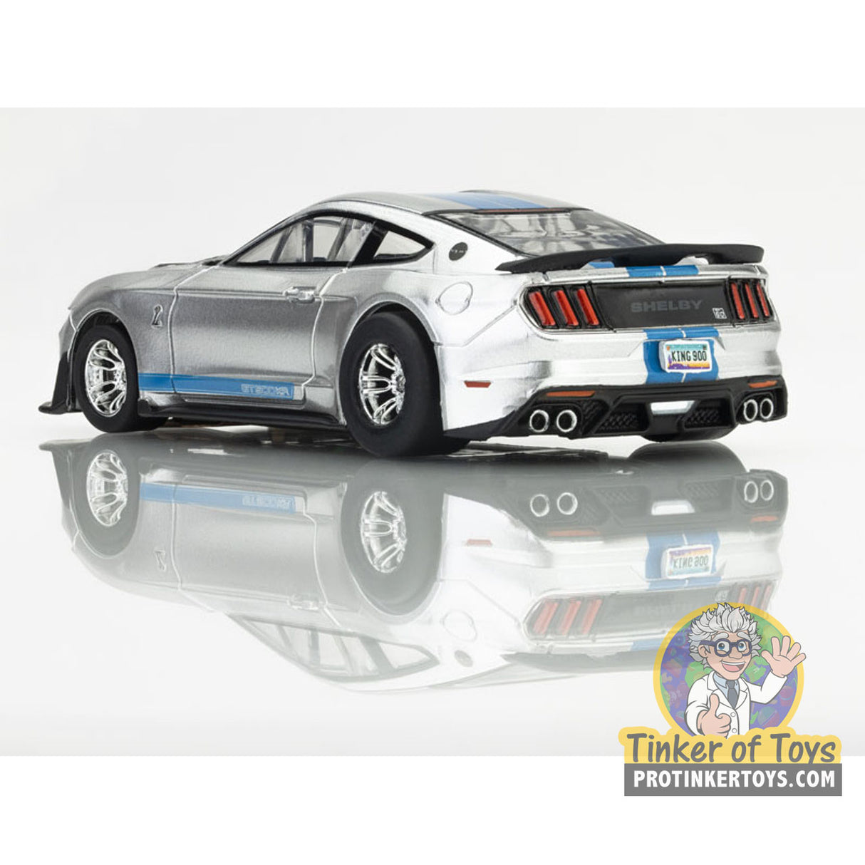 2022 Shelby Mustang GT500KR Silver/Blue | 22099 | AFX/Racemasters