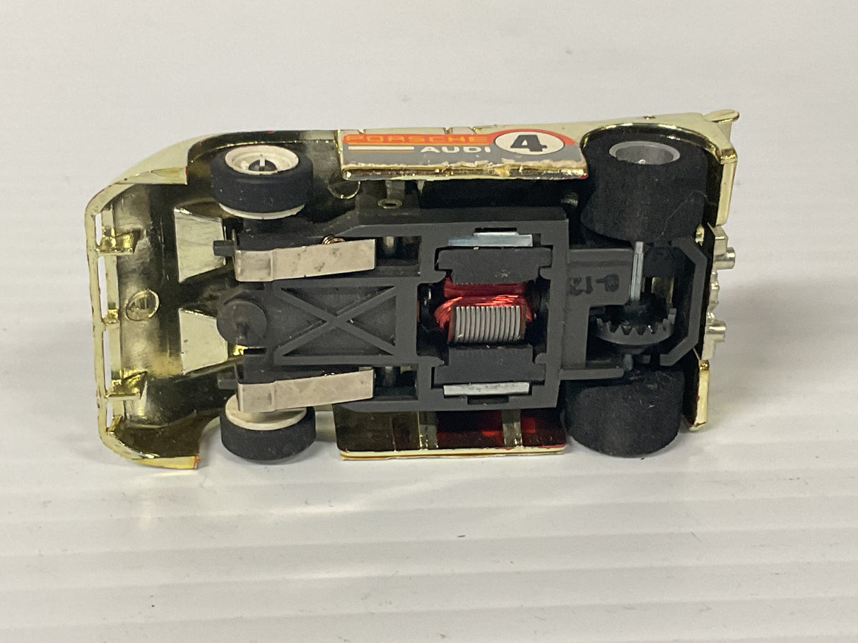 Aurora AFX G-plus Porsche 510K "Can Am" gold chrome/Orange #4 | 1743 | Aurora - AFX