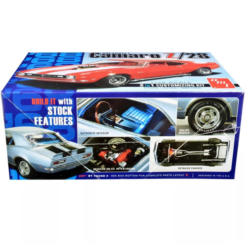 1968 Chevy Camaro Z/28 1:25 Scale Model Kit | AMT868 | AMT