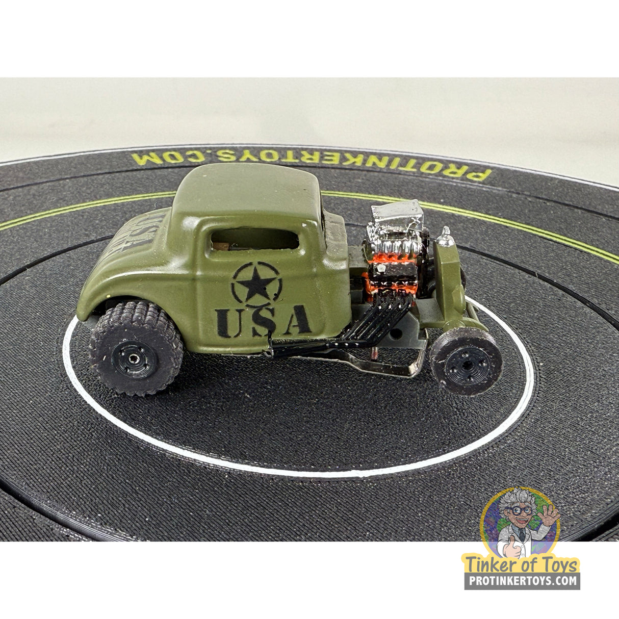 32 Coupe Hot Rod “U.S. Army HQ1” Matte | Extreme 3D Customs