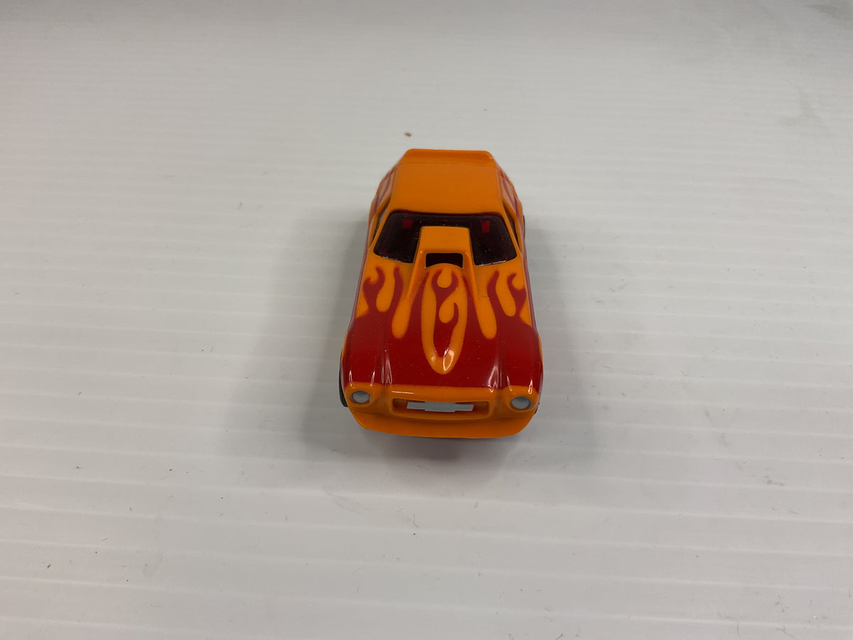 Aurora AFX non-magnatraction 1971 Vega Gasser Orange/Red Flames | 1759 | Aurora - AFX