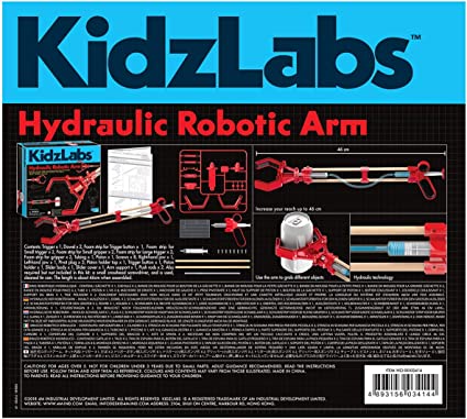 4M-Kidz Labs Hydraulic Arm | 4106WM | Toysmith