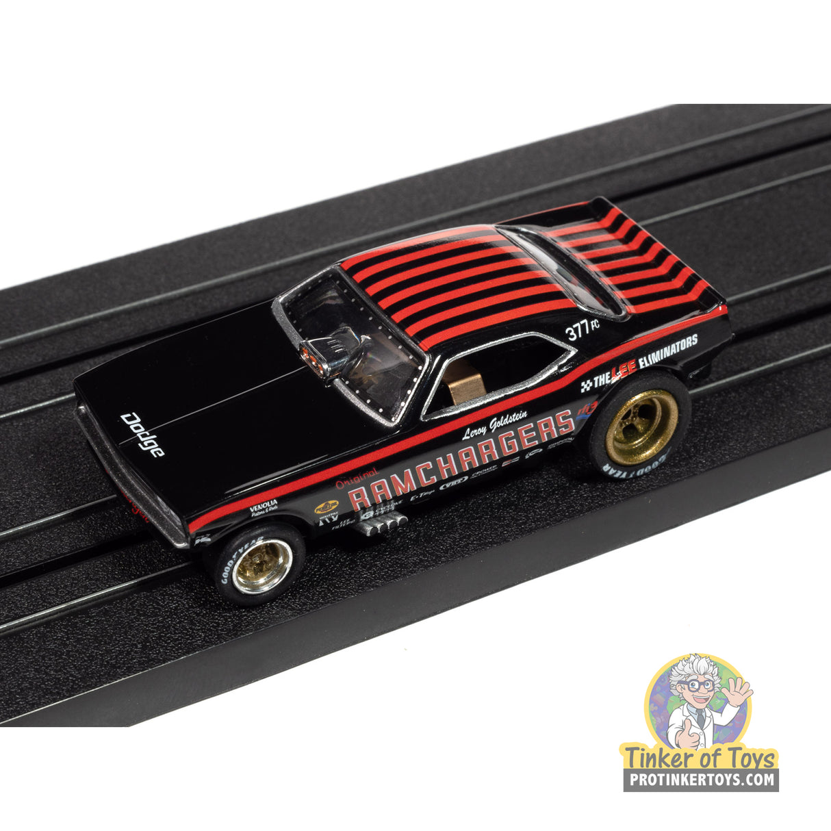 4Gear 1970 Dodge Challenger Ramcharger (Black) 4A | SC413 | Auto World