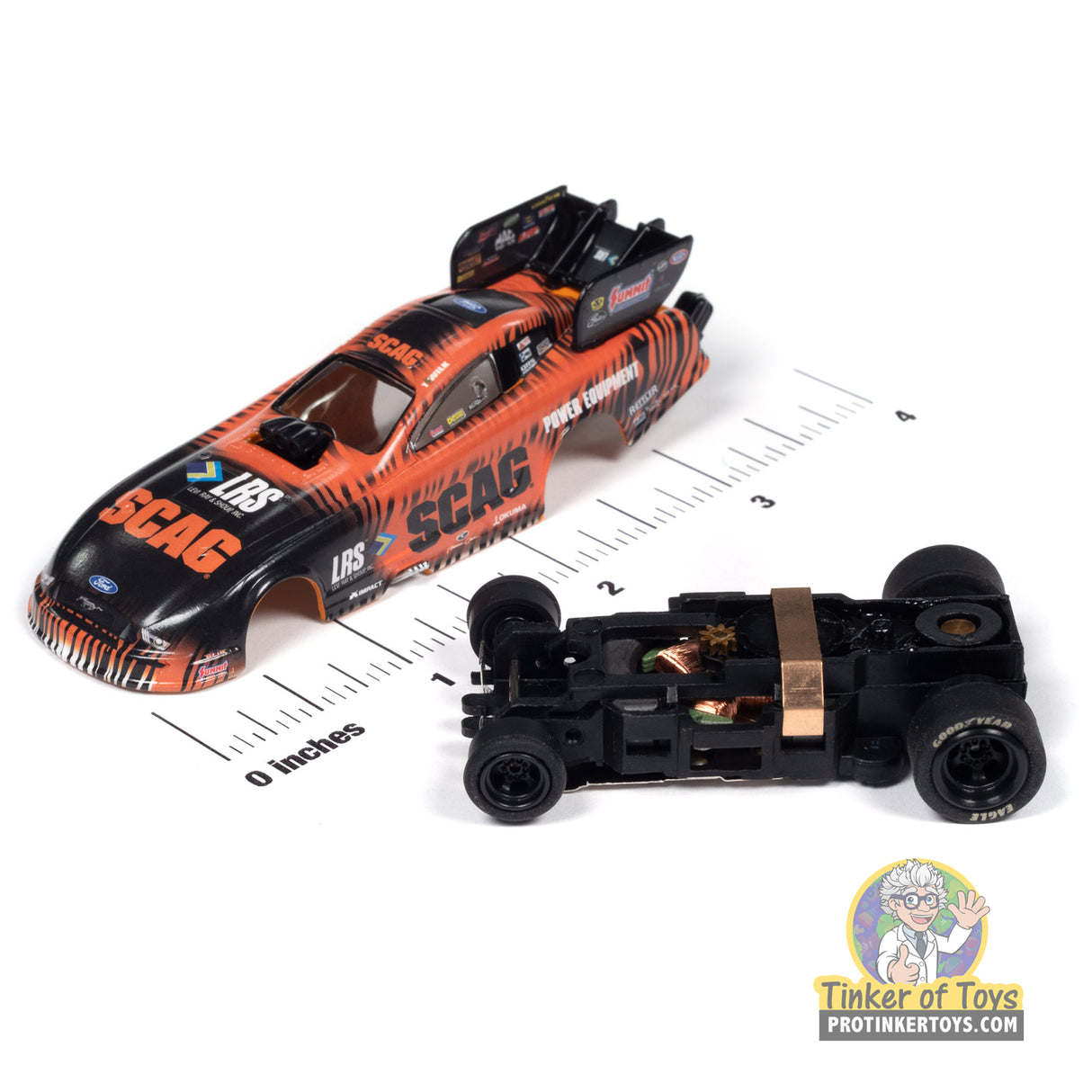 4Gear Tim Wilkerson SCAG Power Equipment 2023 Ford Mustang Funny Car 4 | SC405 | Auto World