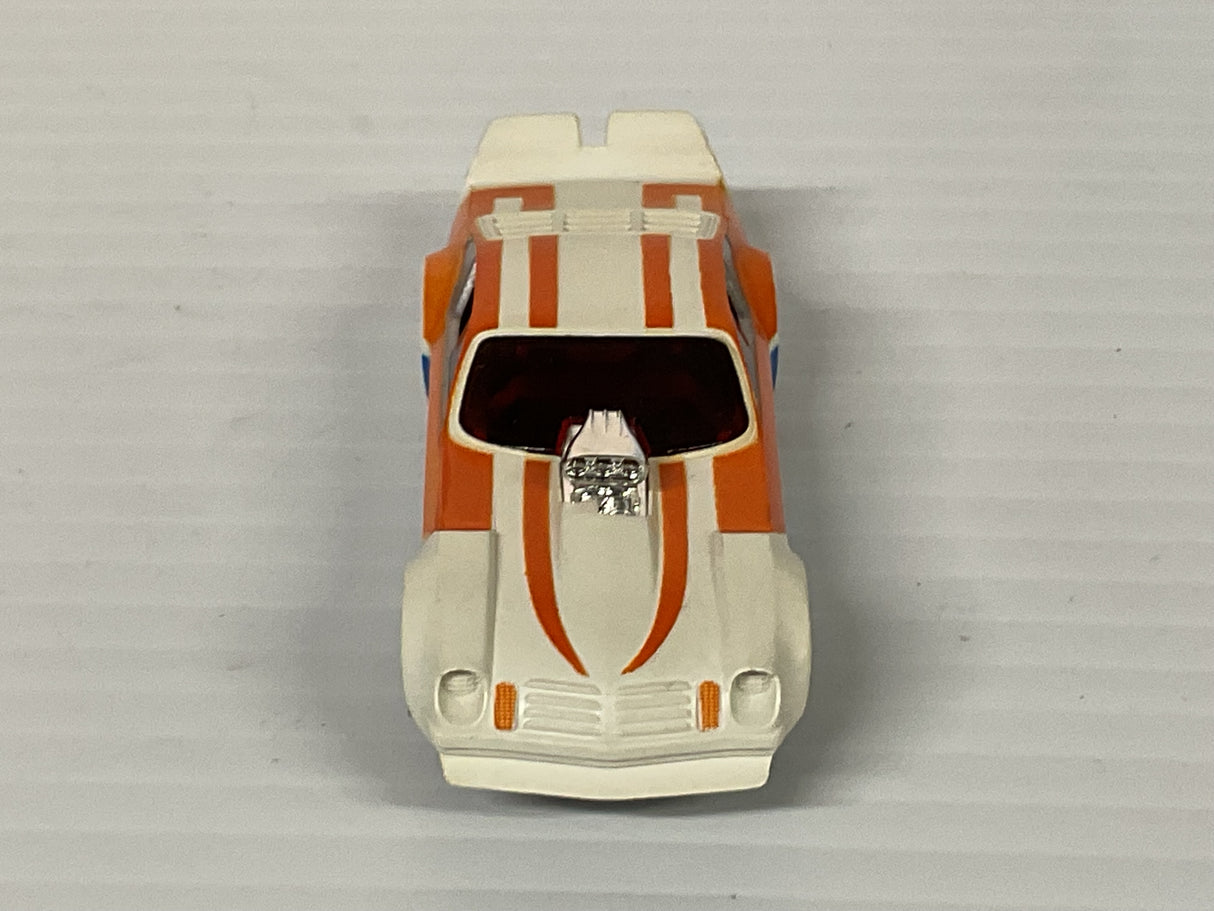 Aurora AFX magnatraction Vega Funny Car White/Orange/Blue | 1943 | Aurora - AFX