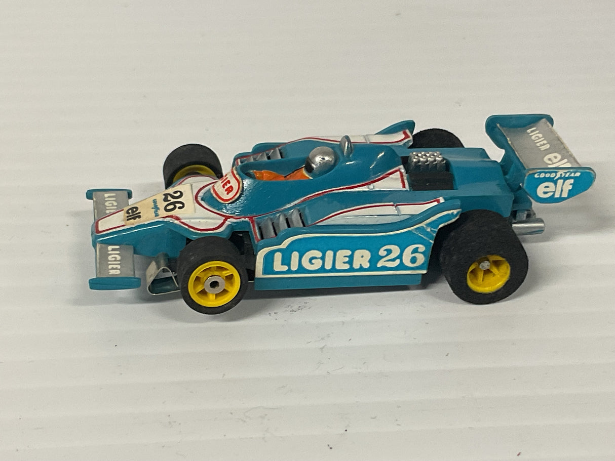Aurora AFX G-plus Ligier T4 F-1 blue/white/red stripe # 26 | 1785 | Aurora - AFX