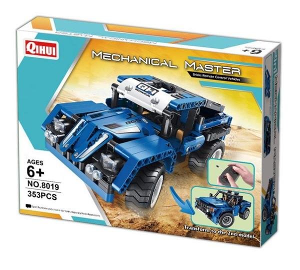 Brick Pickup Trucks Car R/C 2 in 1 | QIH08019 | Qihui Bricks