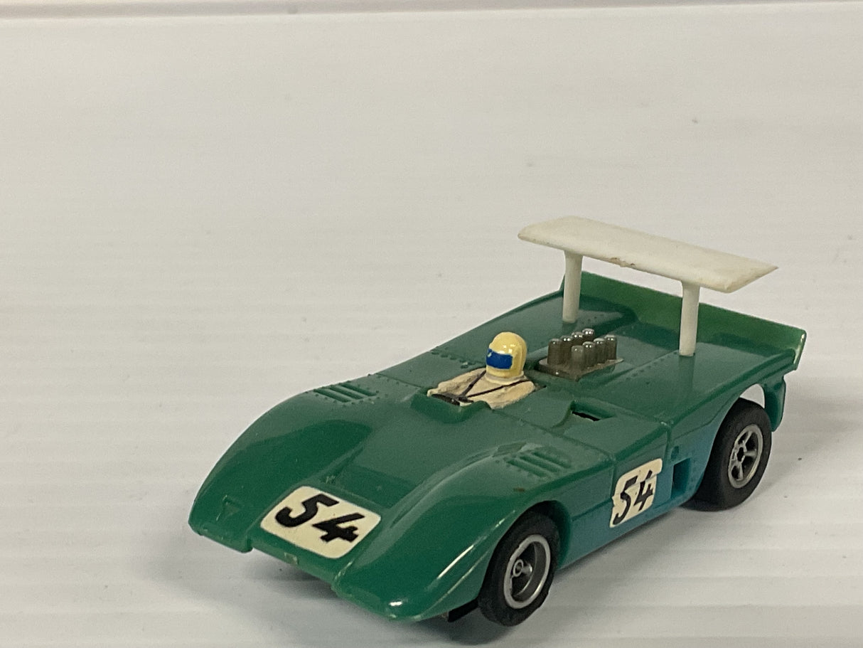Aurora AFX non-magnatraction Auto World McLaren XLR Blue #54 | 1752 | Aurora - AFX