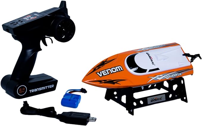 Udirc Venom 2.4GHz High Speed Remote Control Electric Boat R/C | UDI14070OR | IMEX-RC