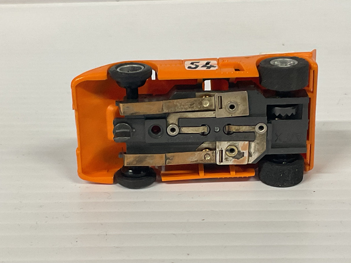 Aurora AFX non-magnatraction Auto World McLaren XLR Orange/Gray #54 | 1752 | Aurora - AFX
