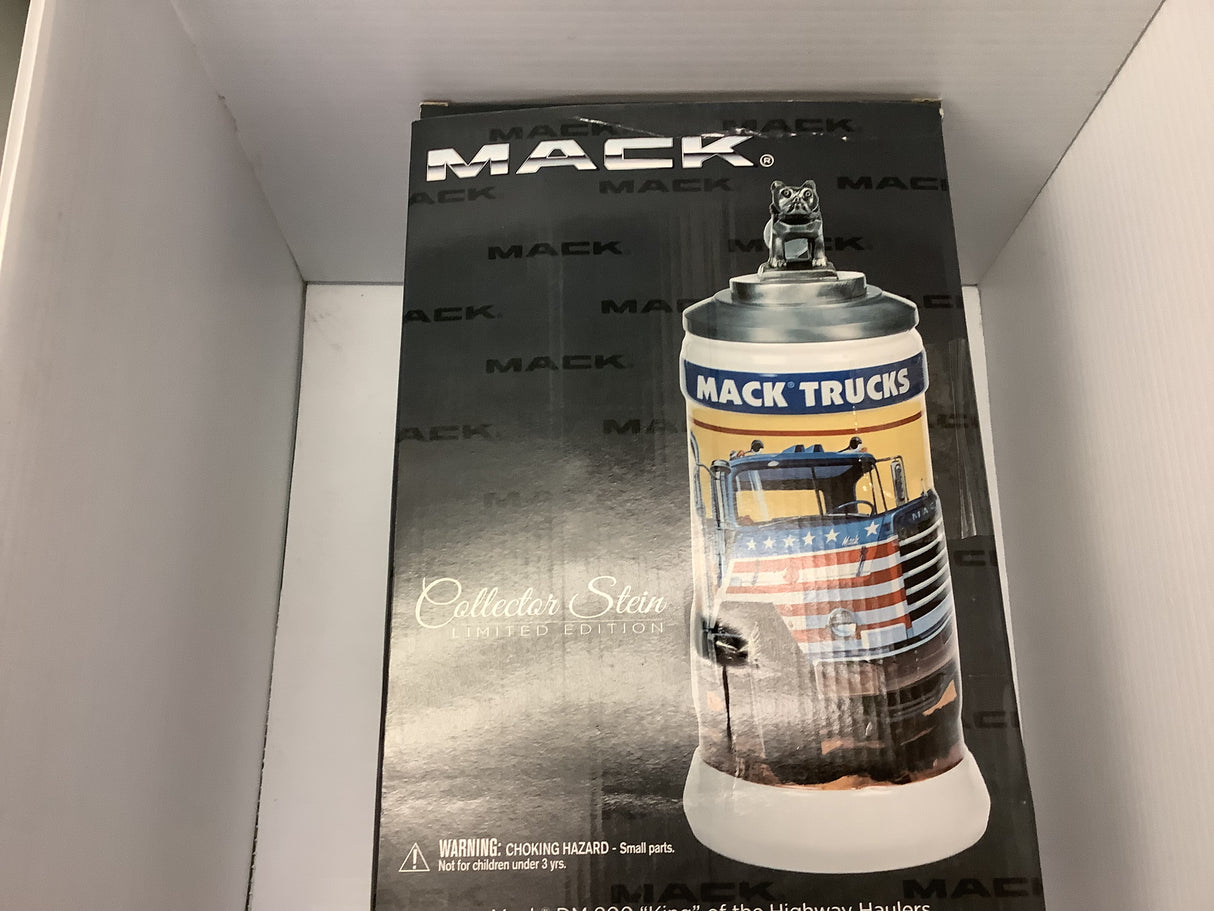 Mack DM800 Limited Edition Collector Stein damage box