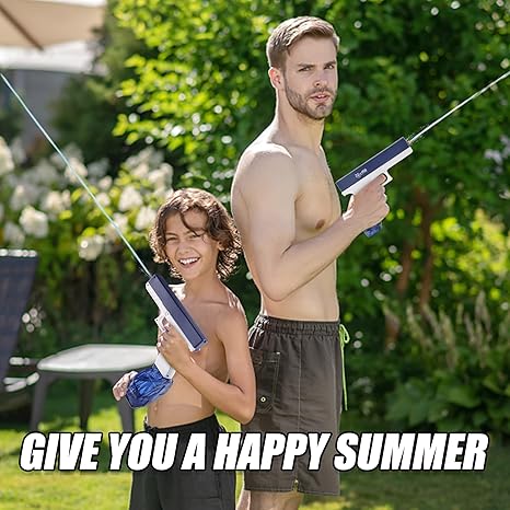 Electric Water Gun Pistol Automatic Squirt Guns Water Gun | 2023 | PTT