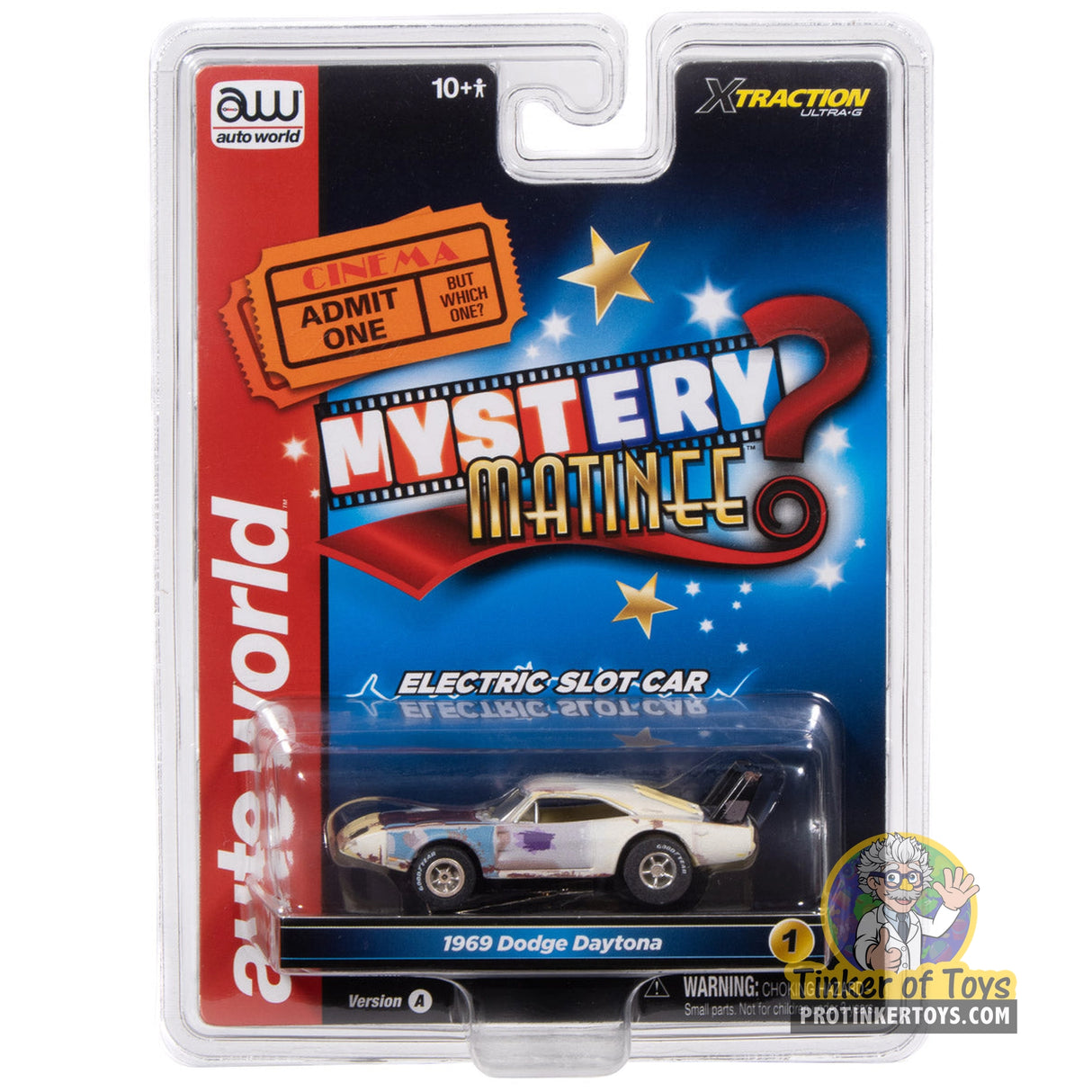 Xtraction 1969 Dodge Daytona Mystery Matinee (Yellow & Blue) | SC422 | Auto World