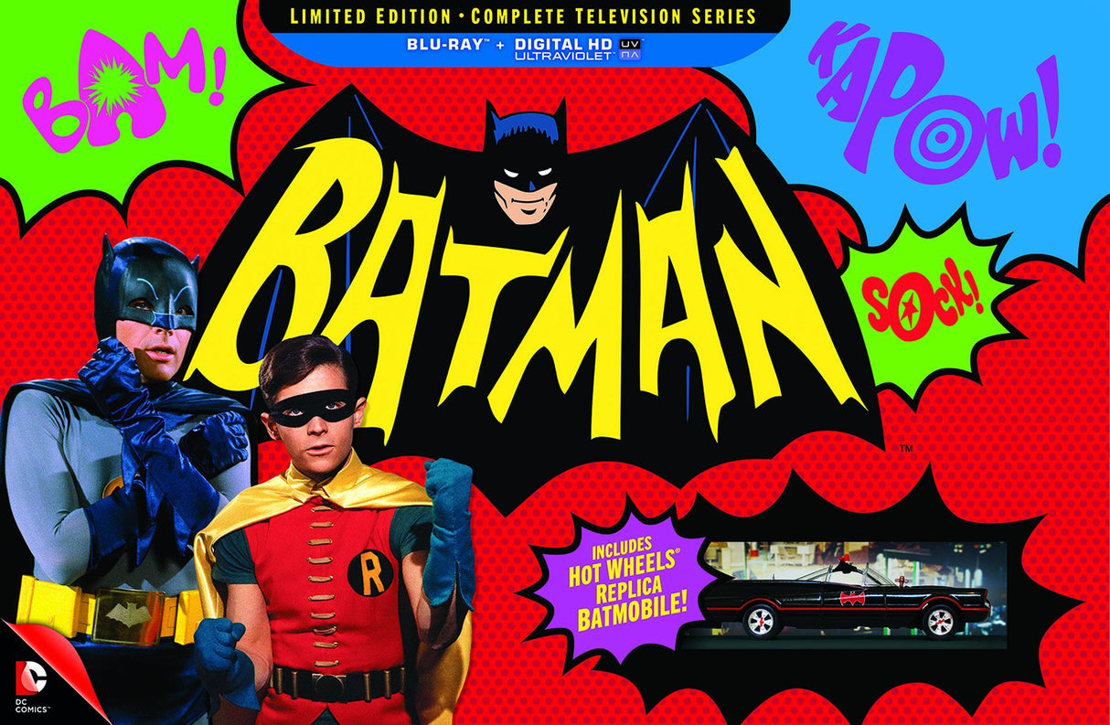 Batman characters with "The Complete Television Series" limited edition set for WB 3000060354