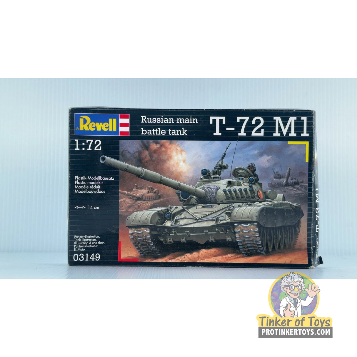 Russian Main Battle Tank T-72 M1 1:72 | 03149 | Revell
