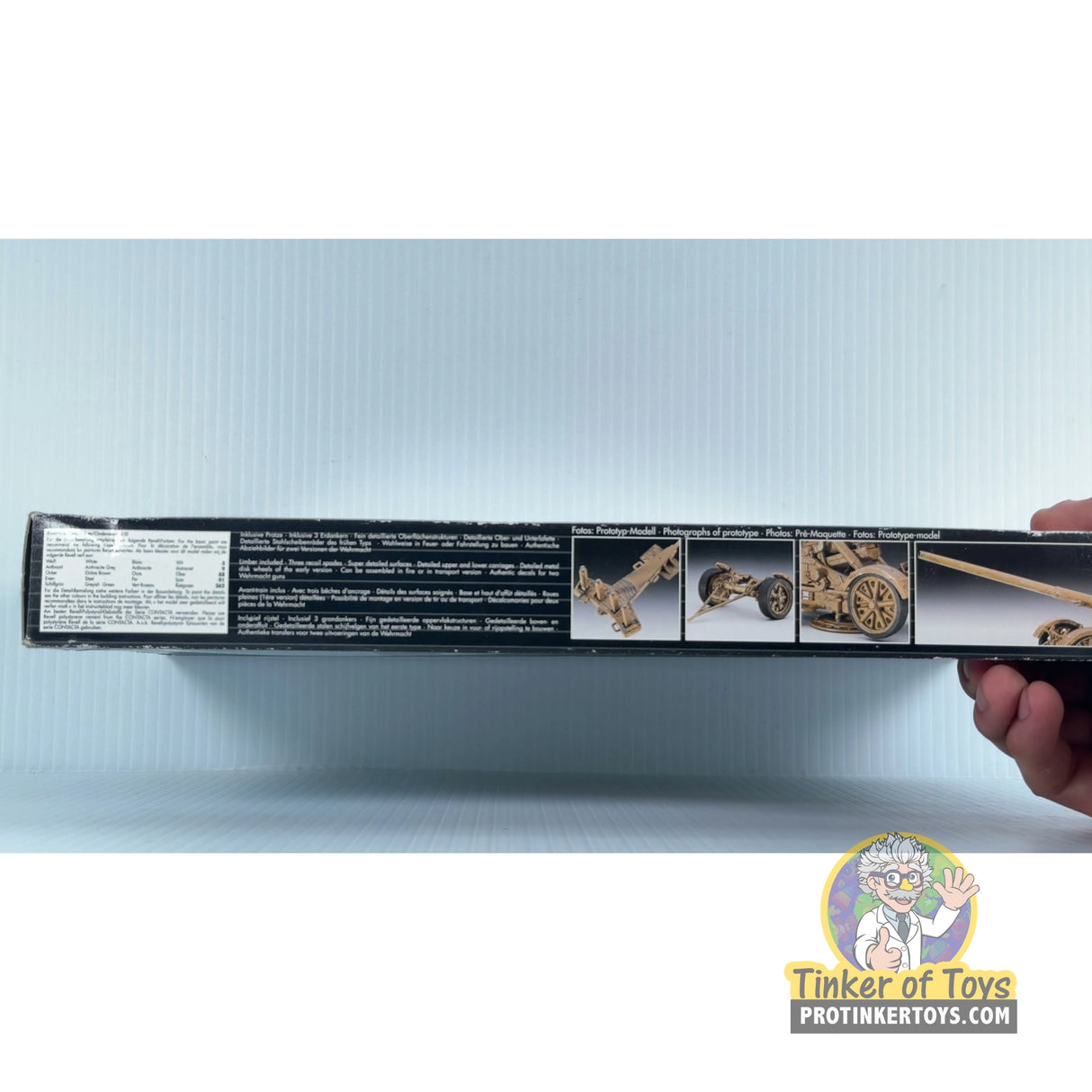 German heavy gun 17cm Kanone 18 1:72 | 03176 | Revell