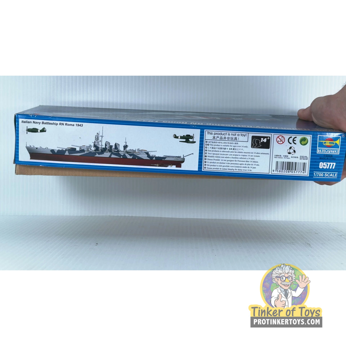 Italian Navy Battleship RN Roma 1943 1:700 | 05771 | Trumpeter