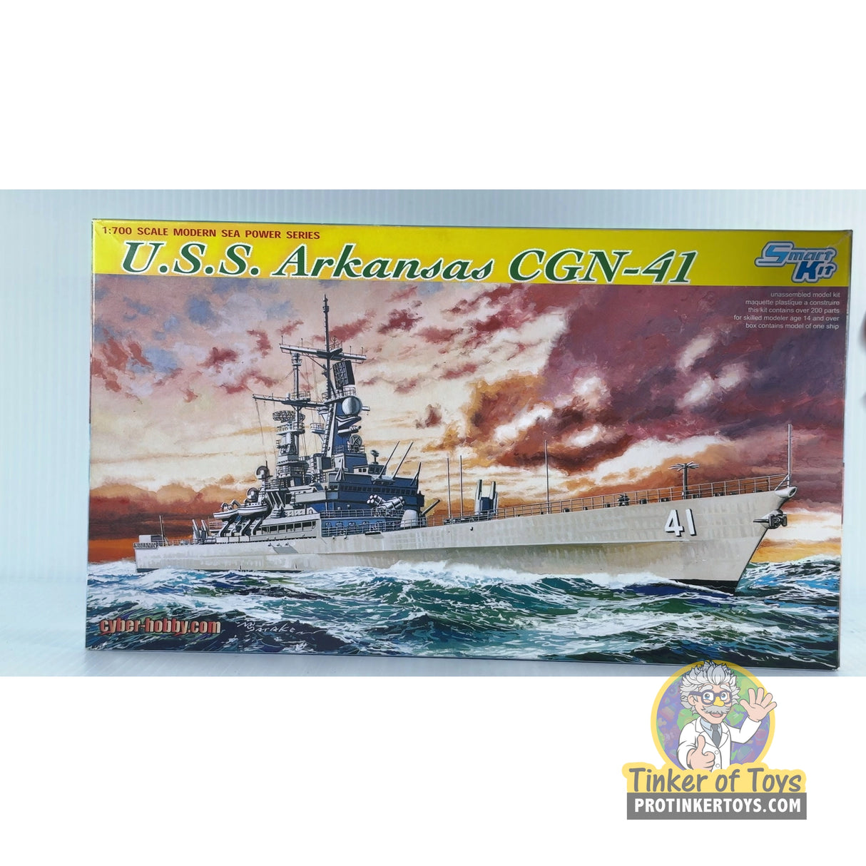 U.S.S. Arkansas CGN-41 1:700 | 7124 | Dragon
