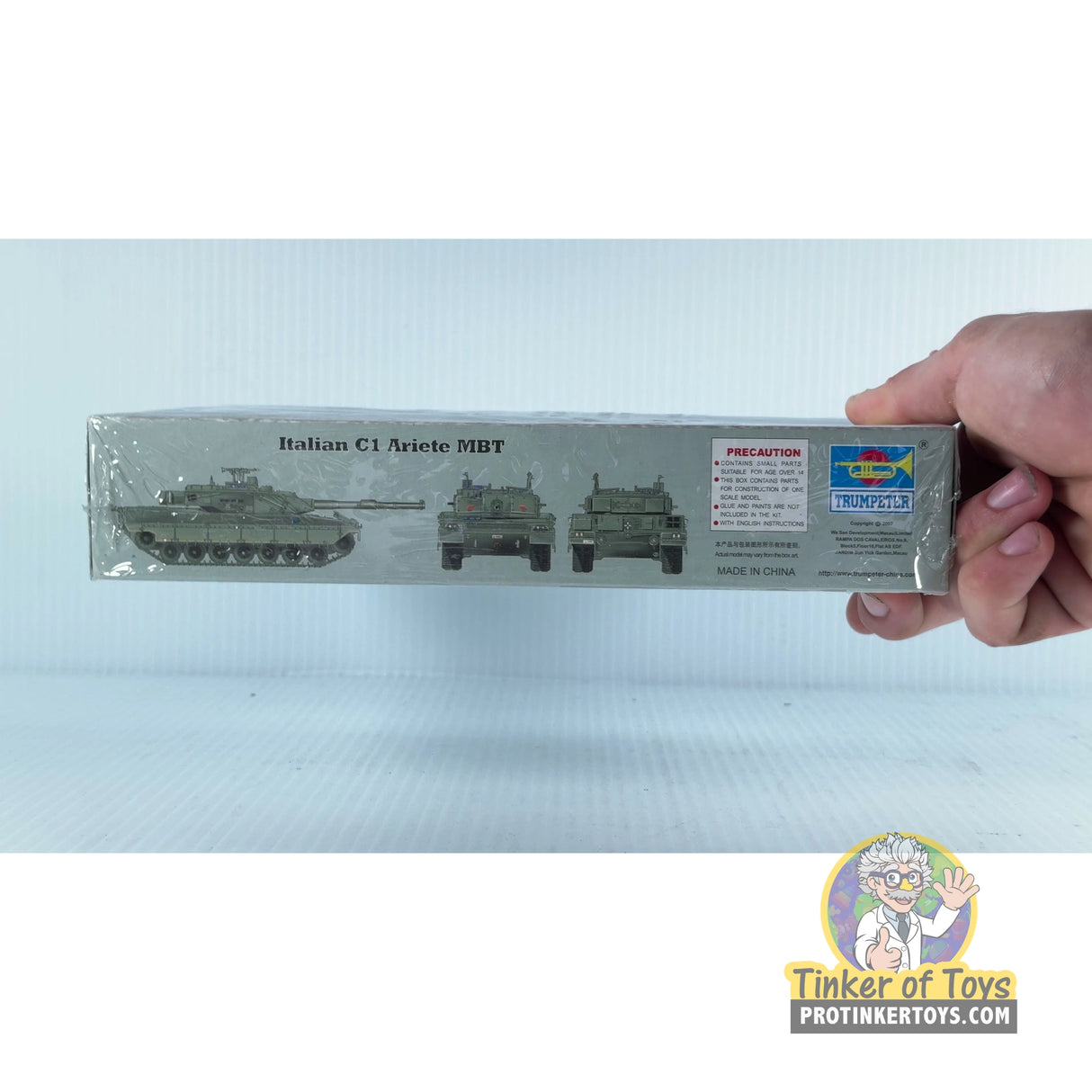 Italian C1 Ariete MBT 1:72 | PENDING-87222001-07031222-C078 | Trumpeter