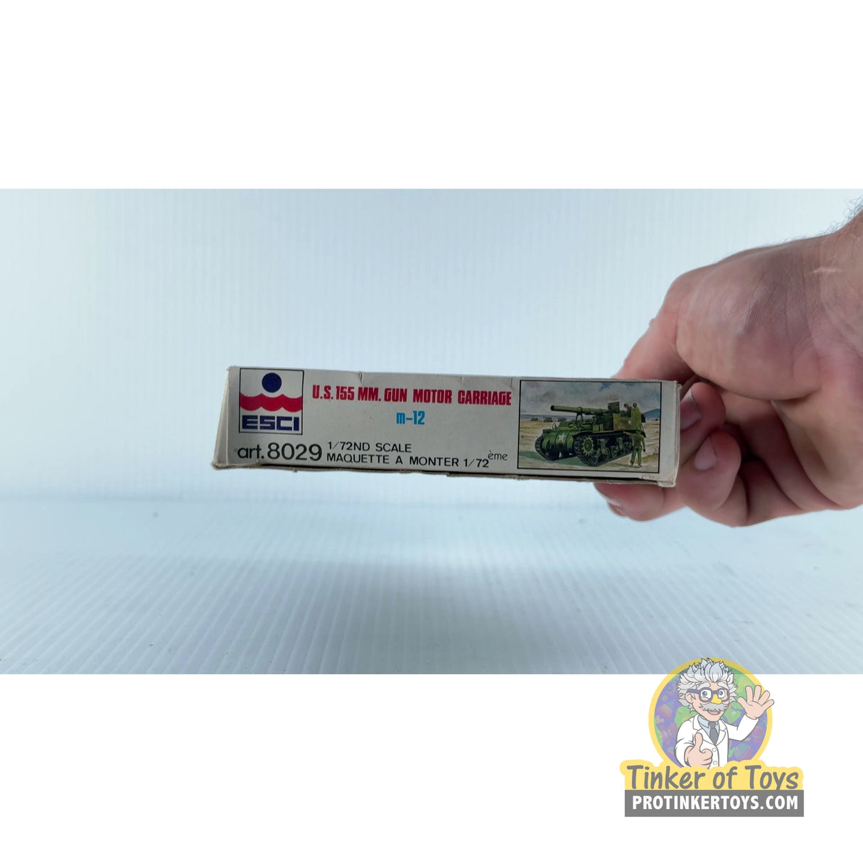 U.S. 155 mm. Gun Motor Carriage M-12 1:72 | 8042 | Needs Brand Review