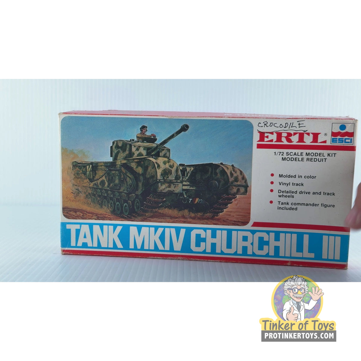 Churchill III MKIV Crocodile Tank 1:72 | PENDING-87222001-07031304-C103 | Needs Brand Review