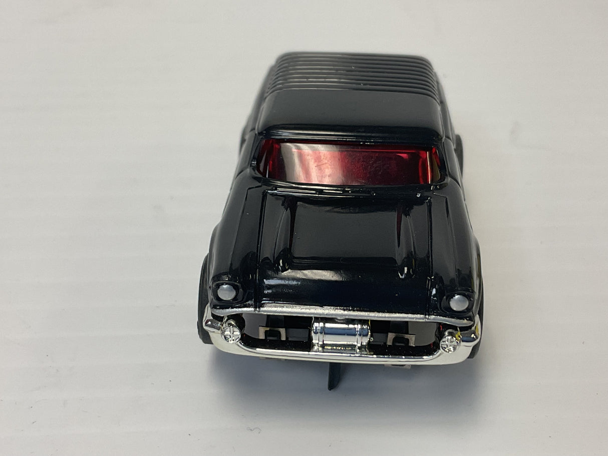 Aurora AFX non-magnatraction 1957 Chevy nomad black silver pipes, | 1760 | Aurora - AFX