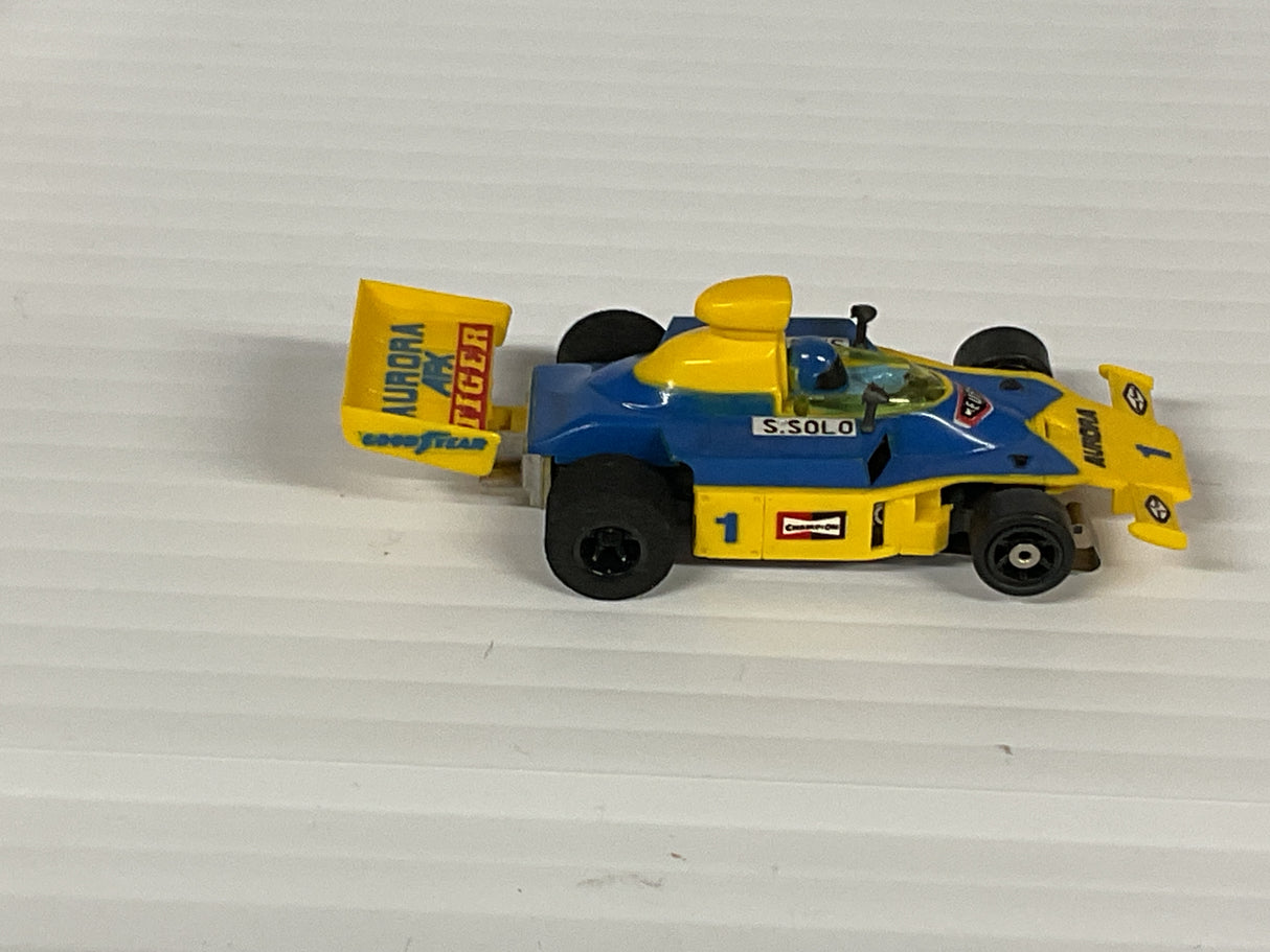 Aurora AFX MClaren F-1 Super G-Plus w/scoop no tiger Y/B | 5642 | Aurora - AFX- Faller